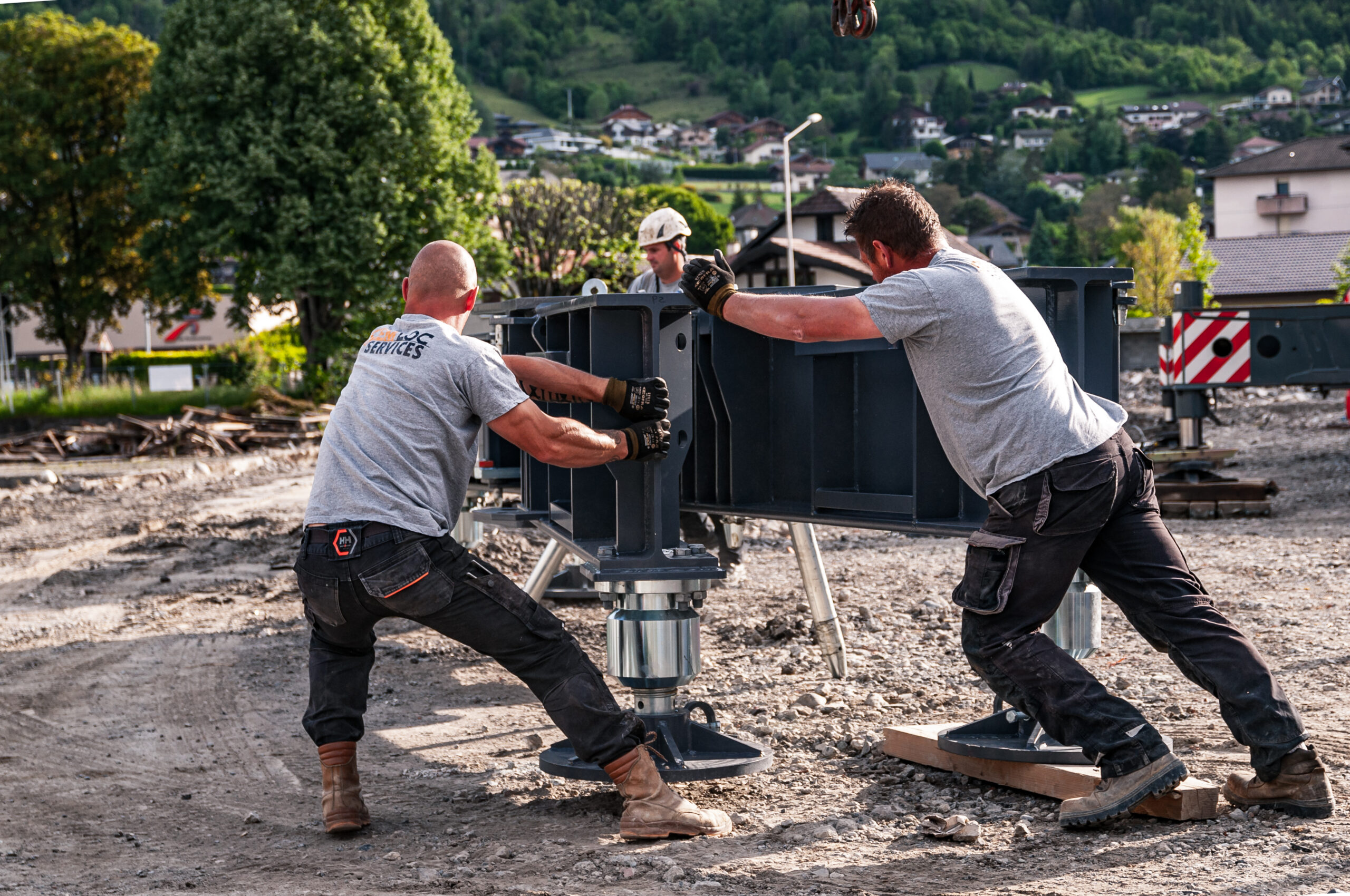 vente grue bungalow chantier